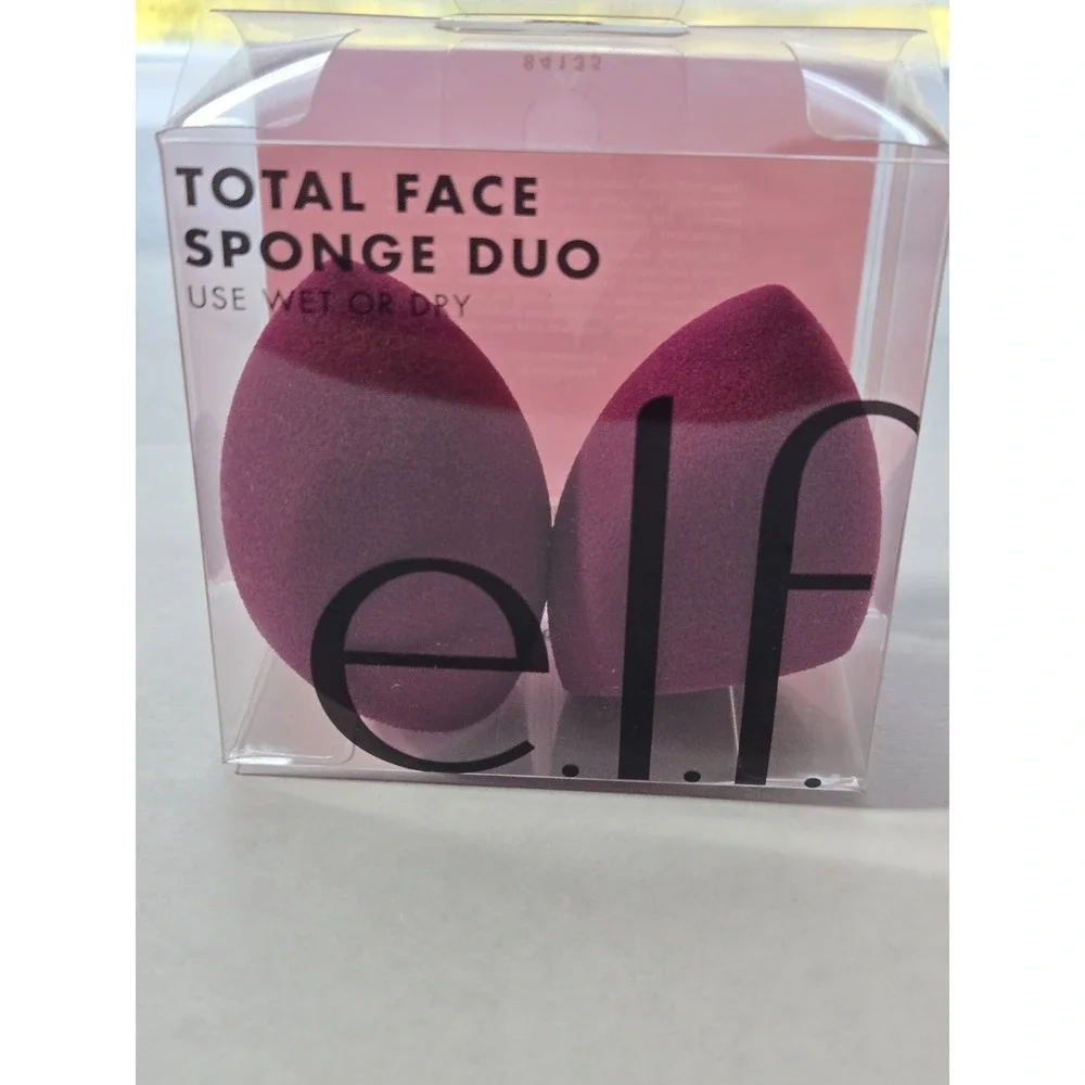 Elf Total Face Sponge Deo Use Wet Or Dry